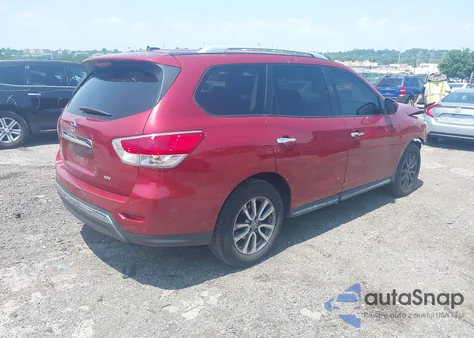 2015 Nissan Pathfinder Platinum/S/Sl/Sv из США, поврежденный, VIN 5N1AR2MN8FC618987